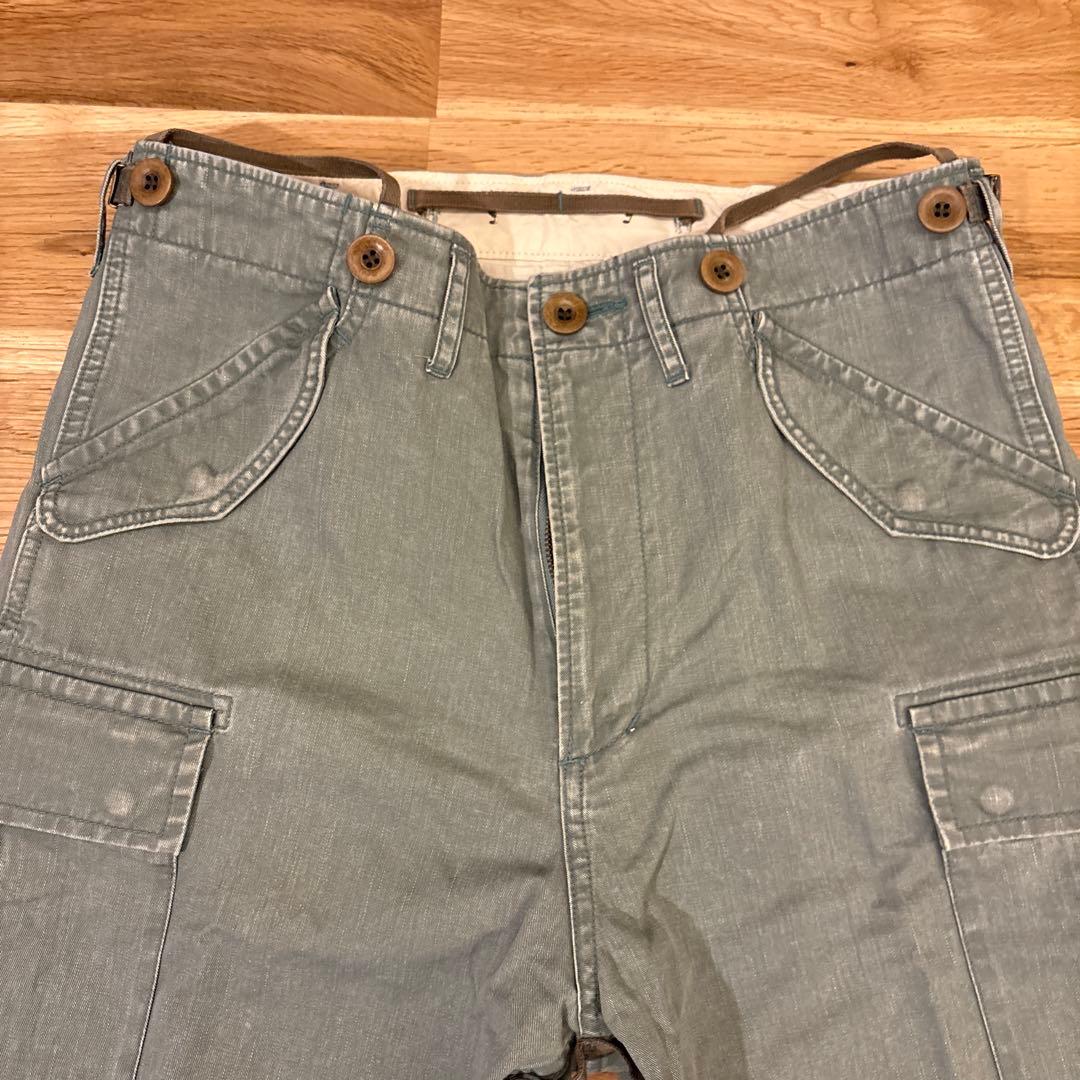 visvim カーゴショートパンツ カーキ 2