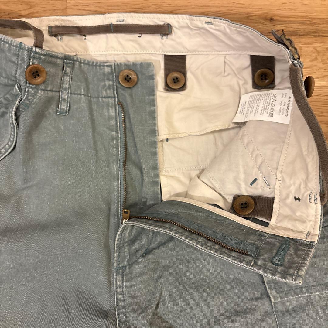 visvim カーゴショートパンツ カーキ 2