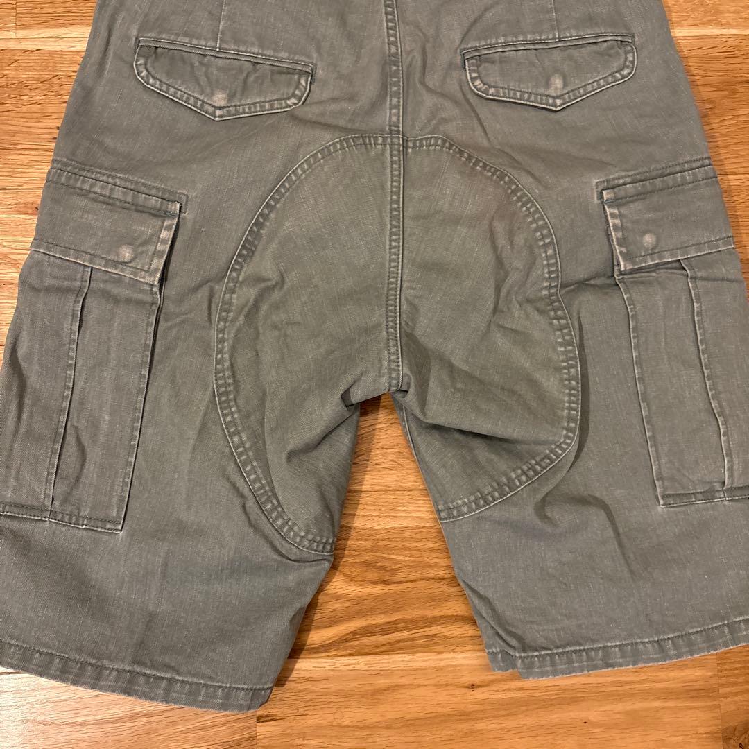 visvim カーゴショートパンツ カーキ 2