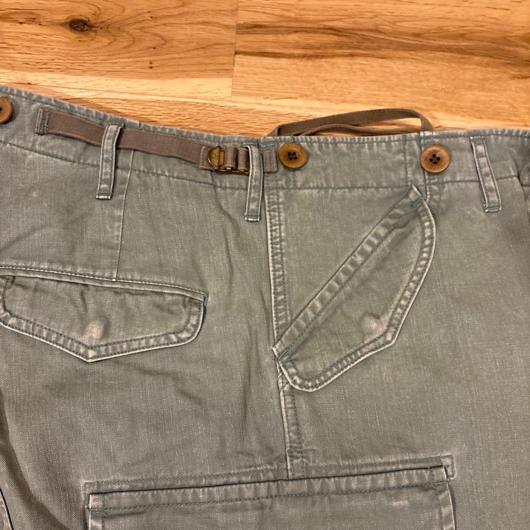 visvim カーゴショートパンツ カーキ 2