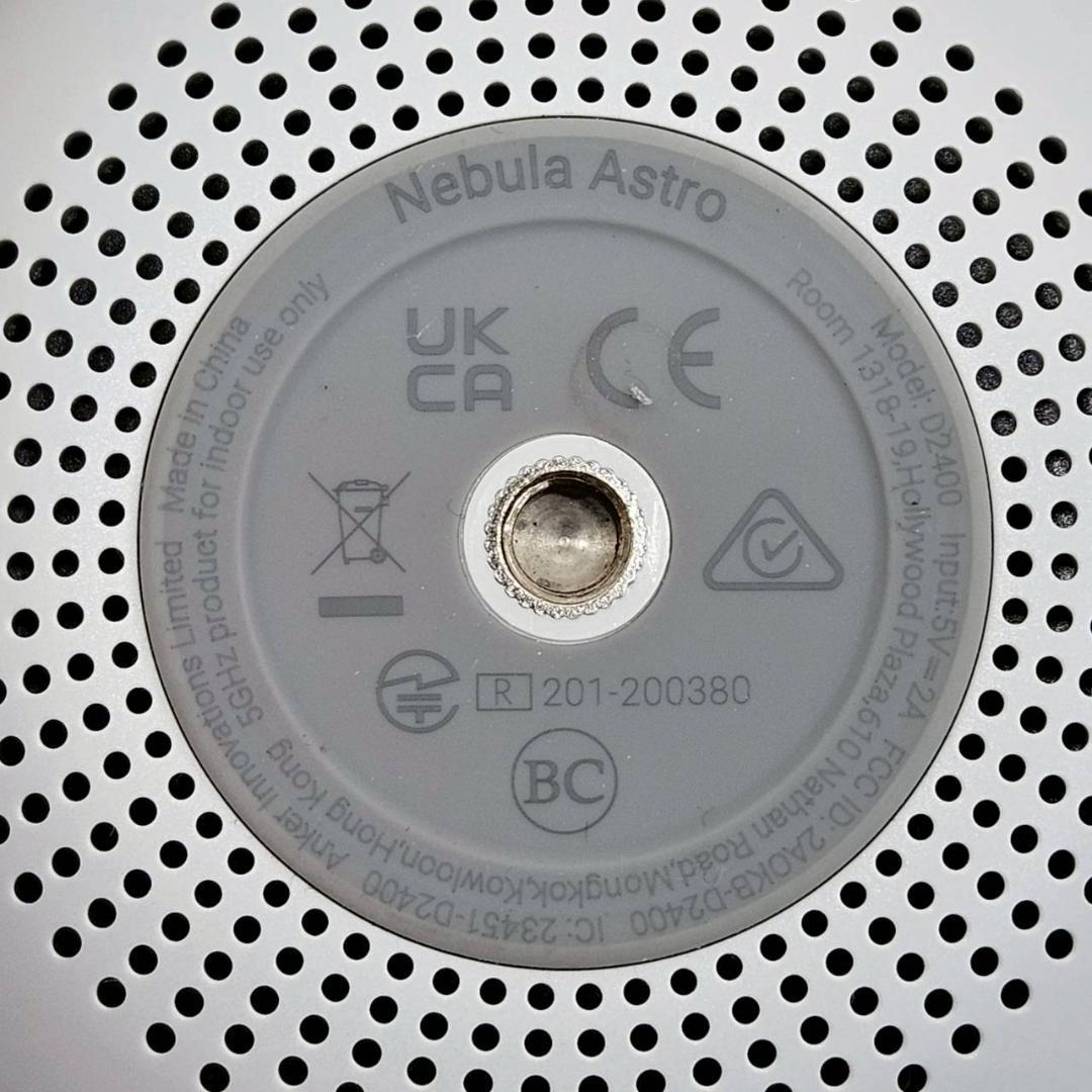 Anker Nebula Astro プロジェクター D2400 リモコン