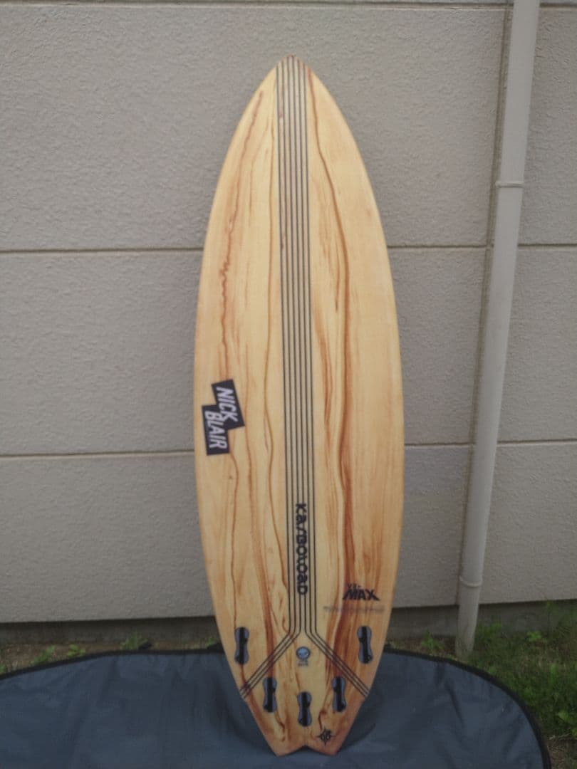 joistik サーフボード6.2　V2MAX カーボロード　FCS2