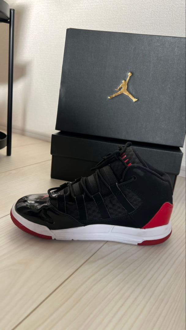 ナイキ　エアジョーダン 21cmAir Jordan ブラック/レッド