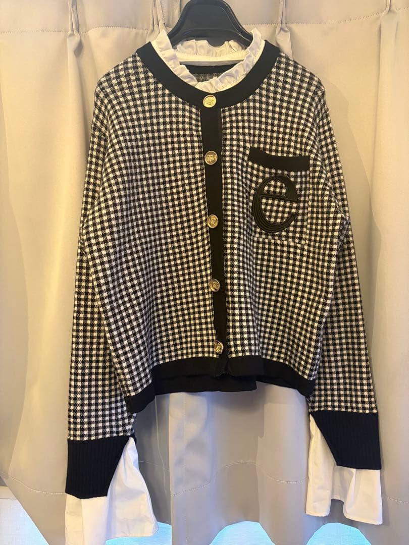 エイミーイストワール Attached collar カーディガン