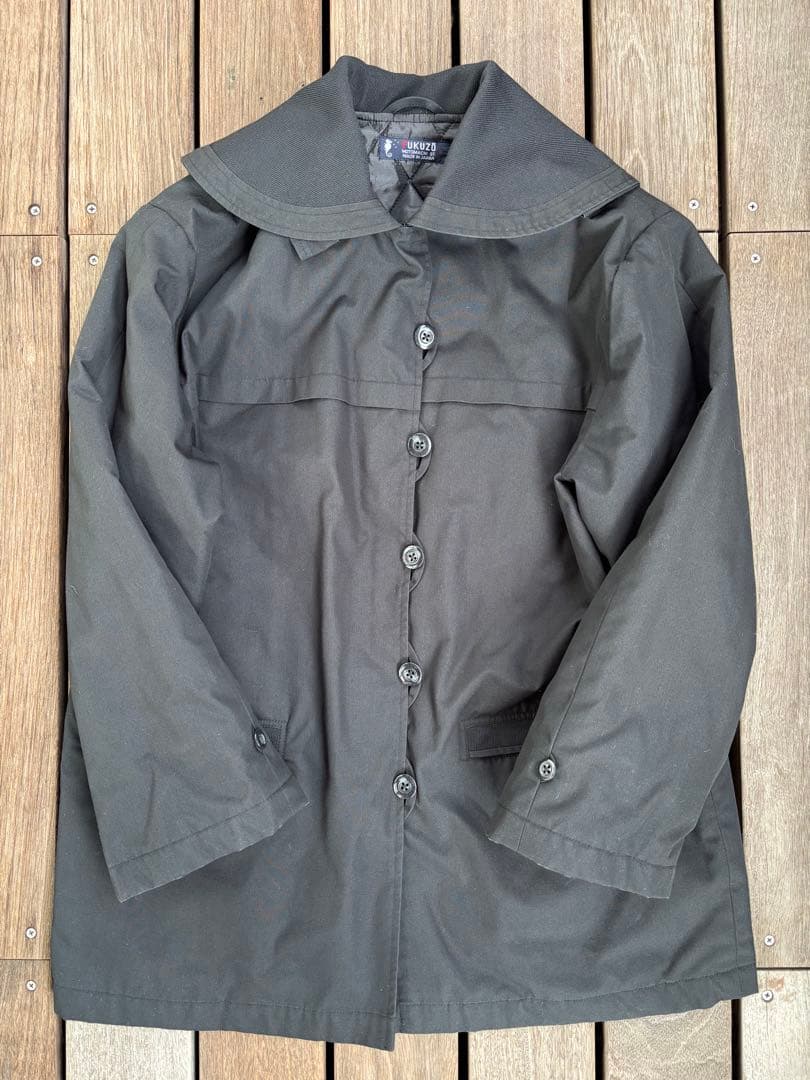 フクゾーFUKUZO ウィンドコート　ブラック
