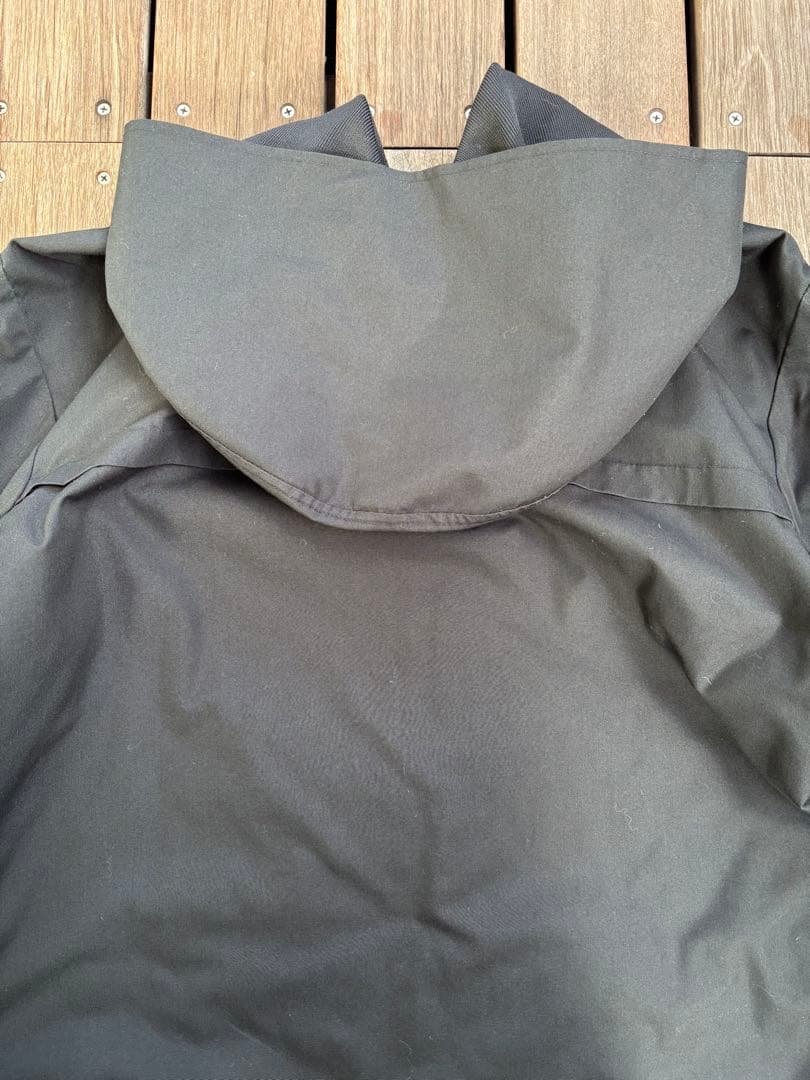 フクゾーFUKUZO ウィンドコート　ブラック