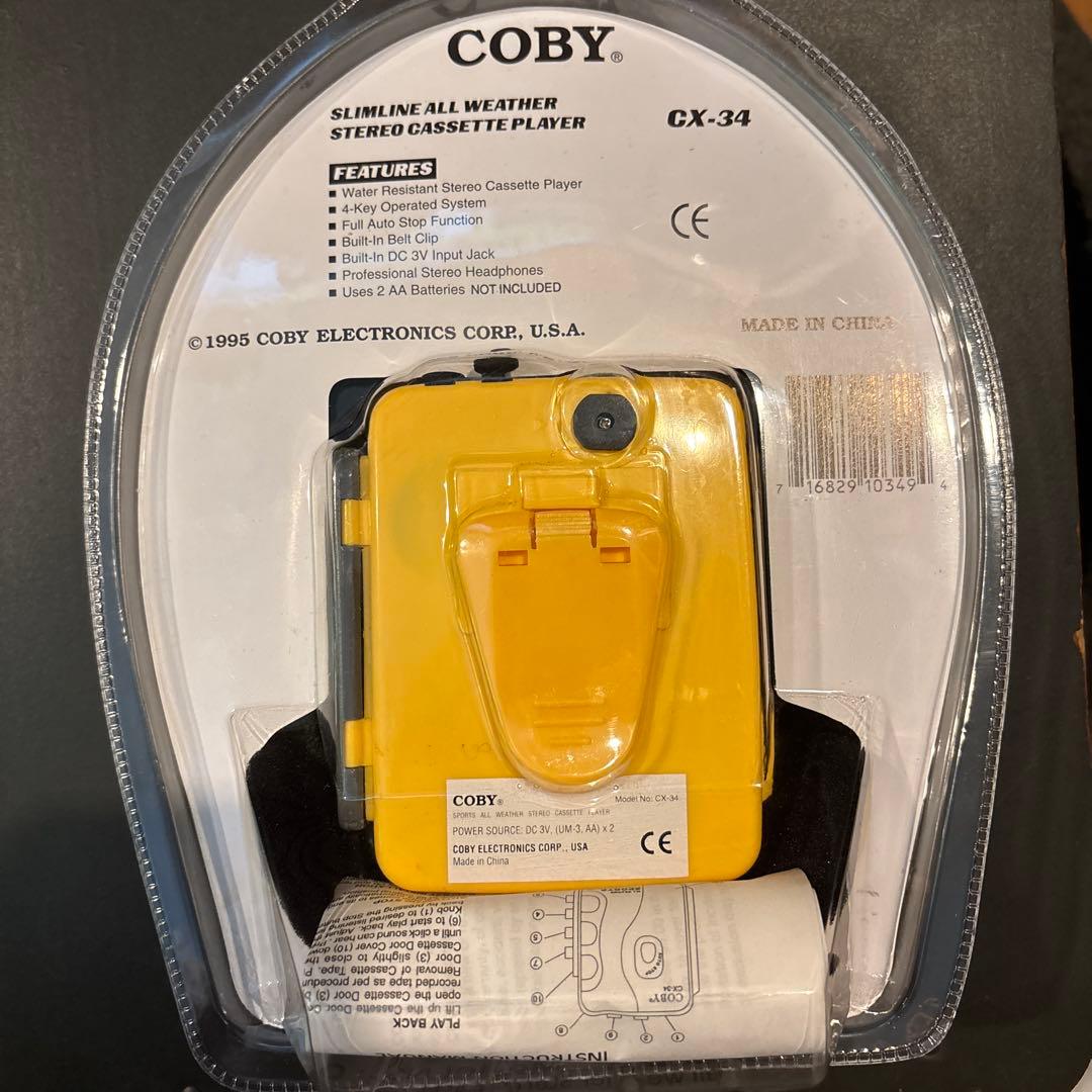 未開封 Coby Cx-34 All Weather コビー　ウォークマン