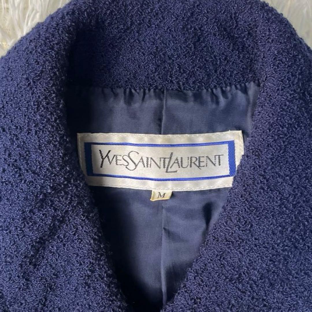 合馬公式アカウント1 　YVESSAINTLAURENTツイードテーラード