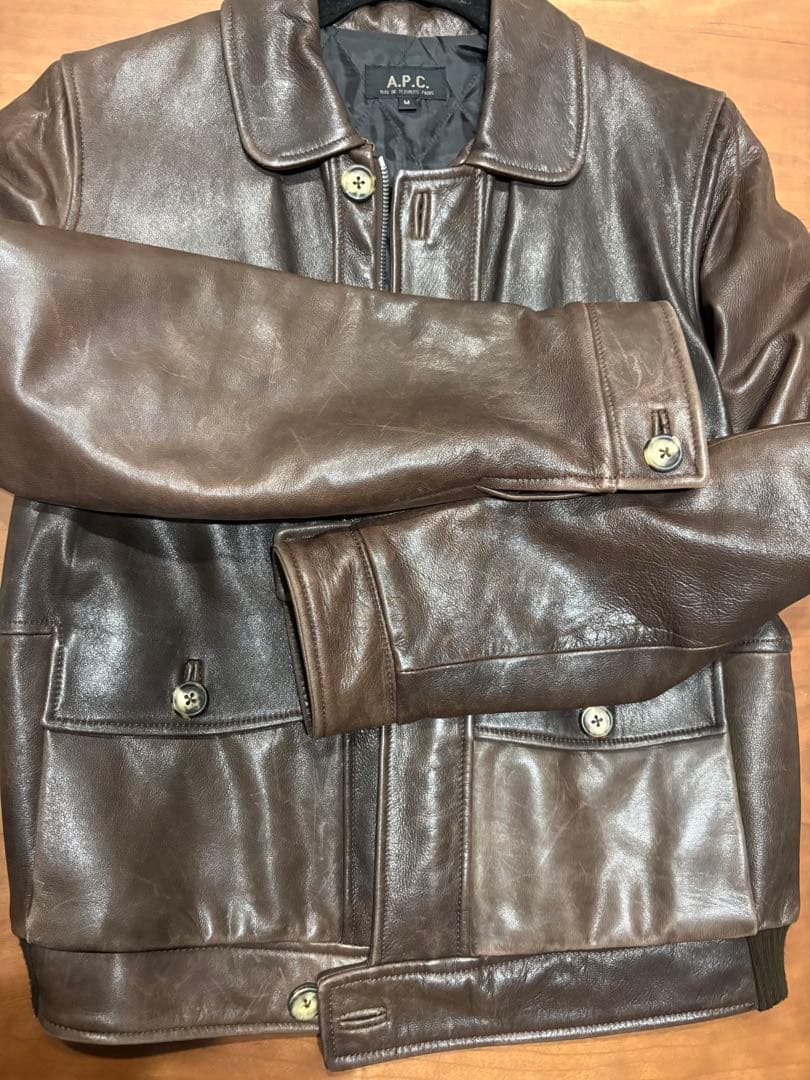 A.P.C. レザージャケット