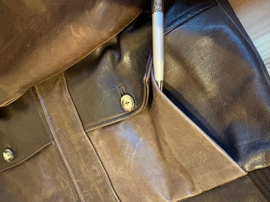 A.P.C. レザージャケット