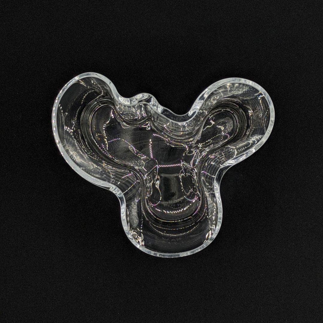 0604【美品】イッタラ アアルト コレクション ベース 120mm クリア