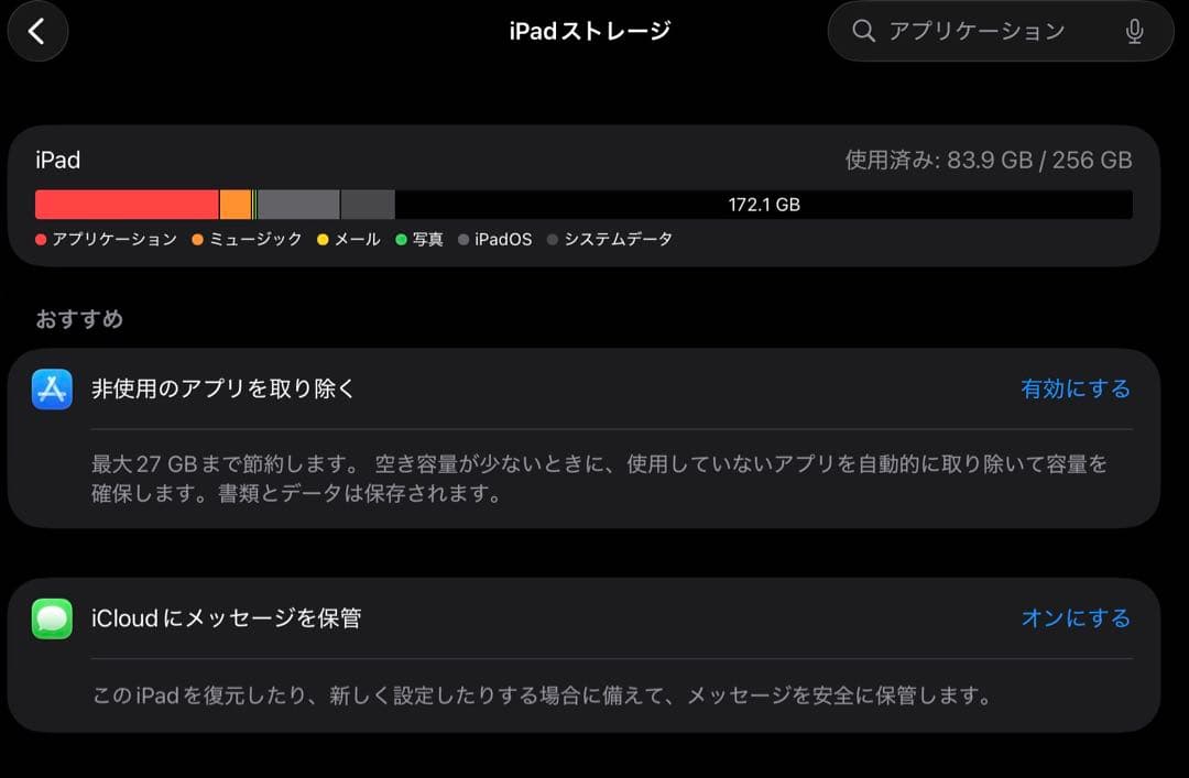 iPad Pro 2022 11インチ WiFi m2 256g本体 ブラック