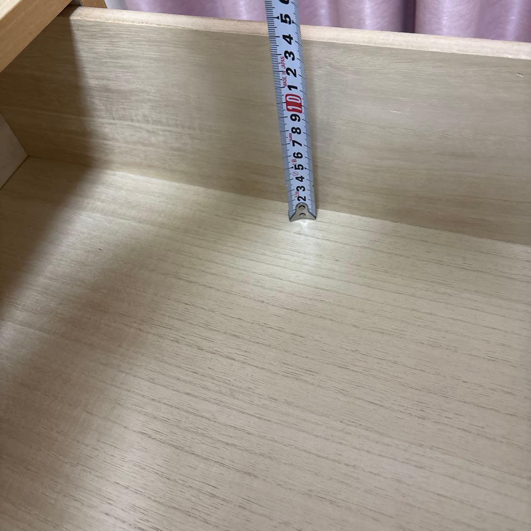 マールゼン　木製 （桐）3段チェスト キャスター付き