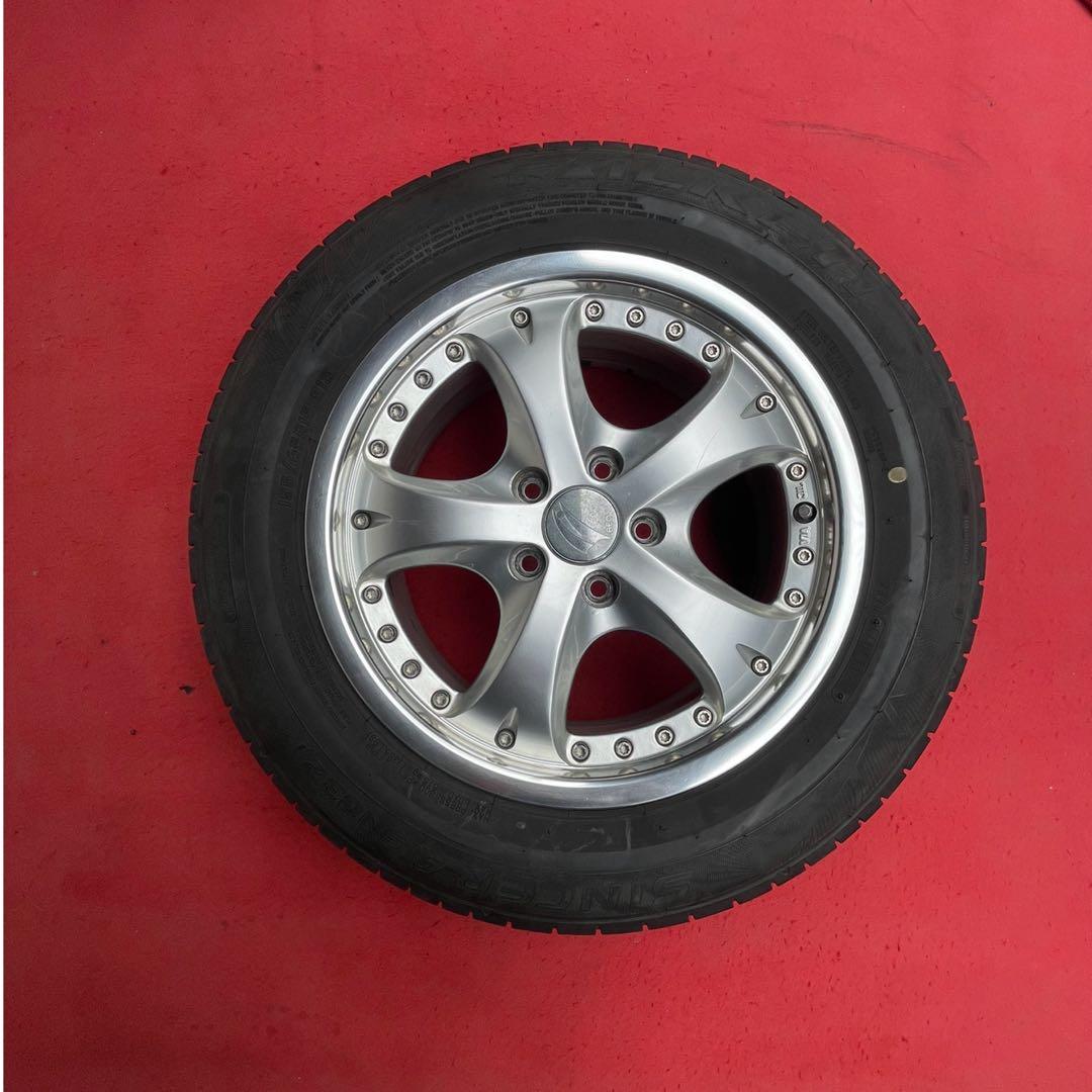 22x専用です送料無料195/65R15 FALKENシンセラSN832ホイール