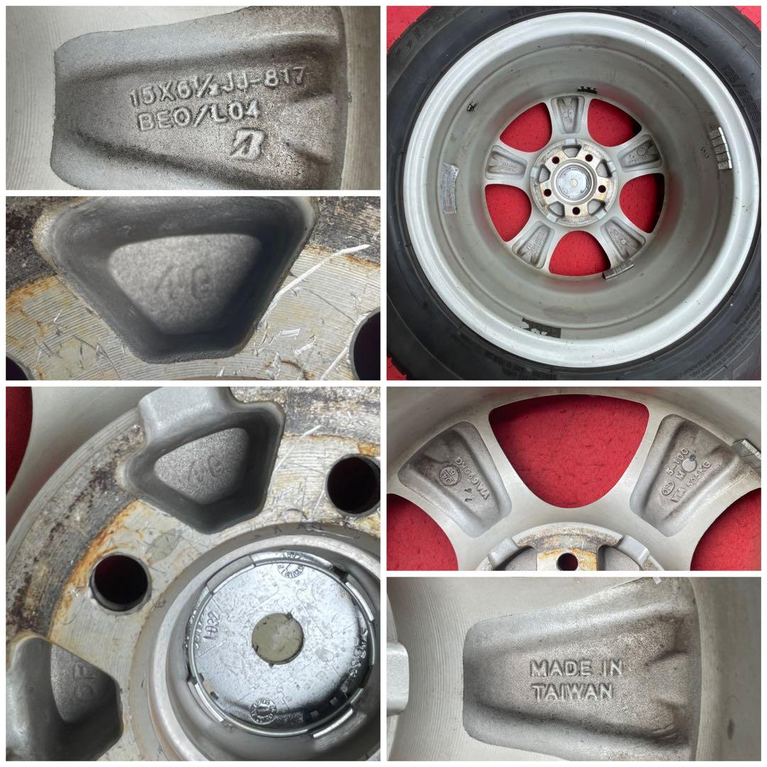 22x専用です送料無料195/65R15 FALKENシンセラSN832ホイール