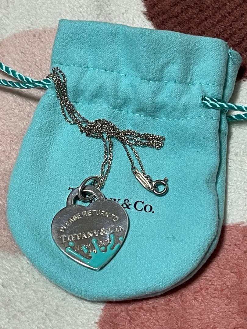 Tiffany&co.スプラッシュハート ネックレス