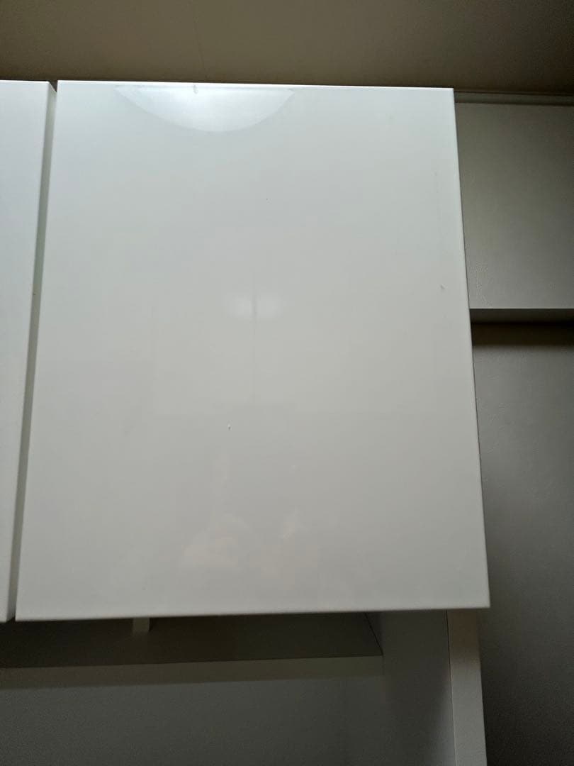 美品　ニトリ キッチンボード エトナ90KB WH/SI