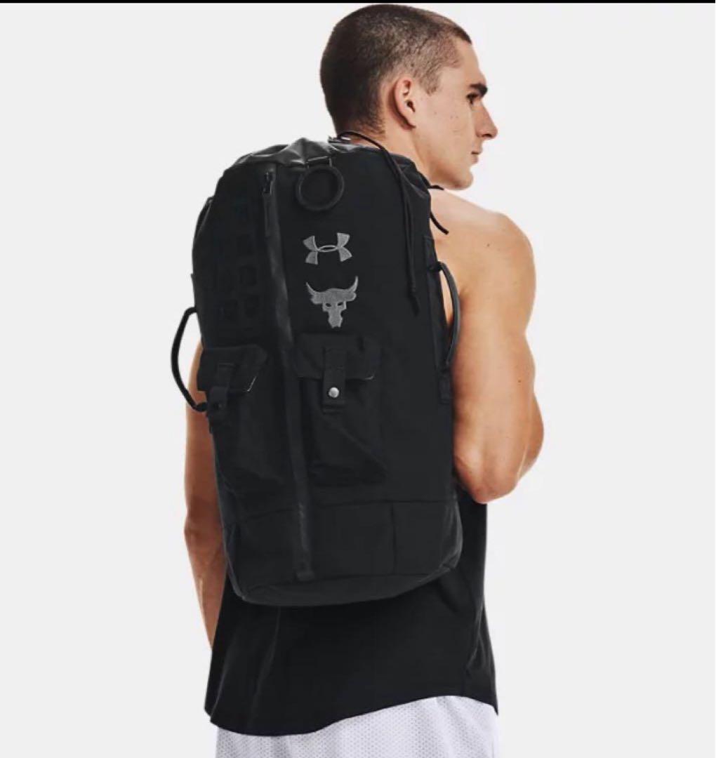 Under Armour ブラックバックパック IRON PARADISE