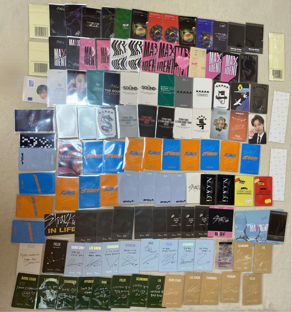 straykids フィリックトレカ・ステッカー120枚まとめ売り