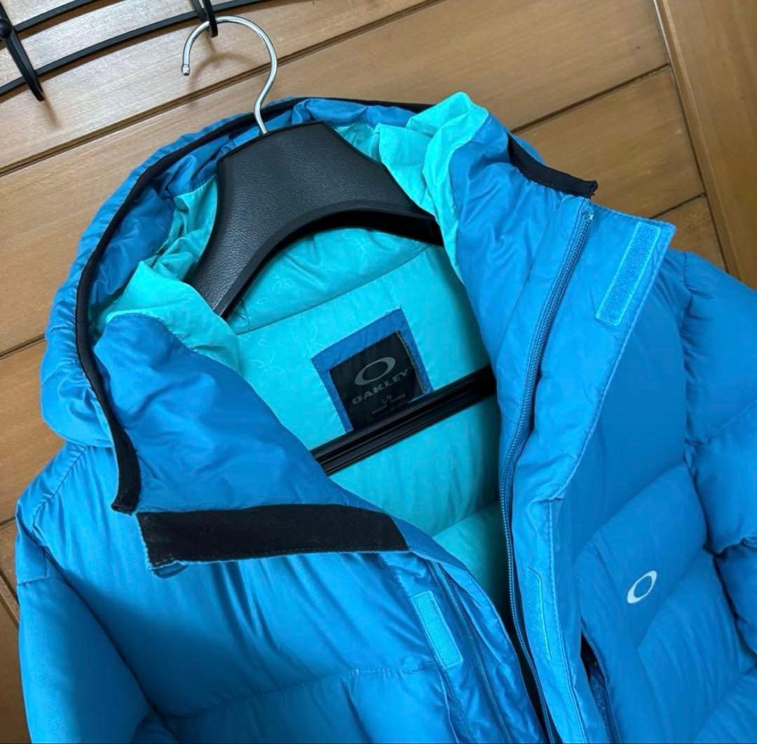 00系　オークリー Oakley ダウンジャケット フード付き　ゴルフ　美品