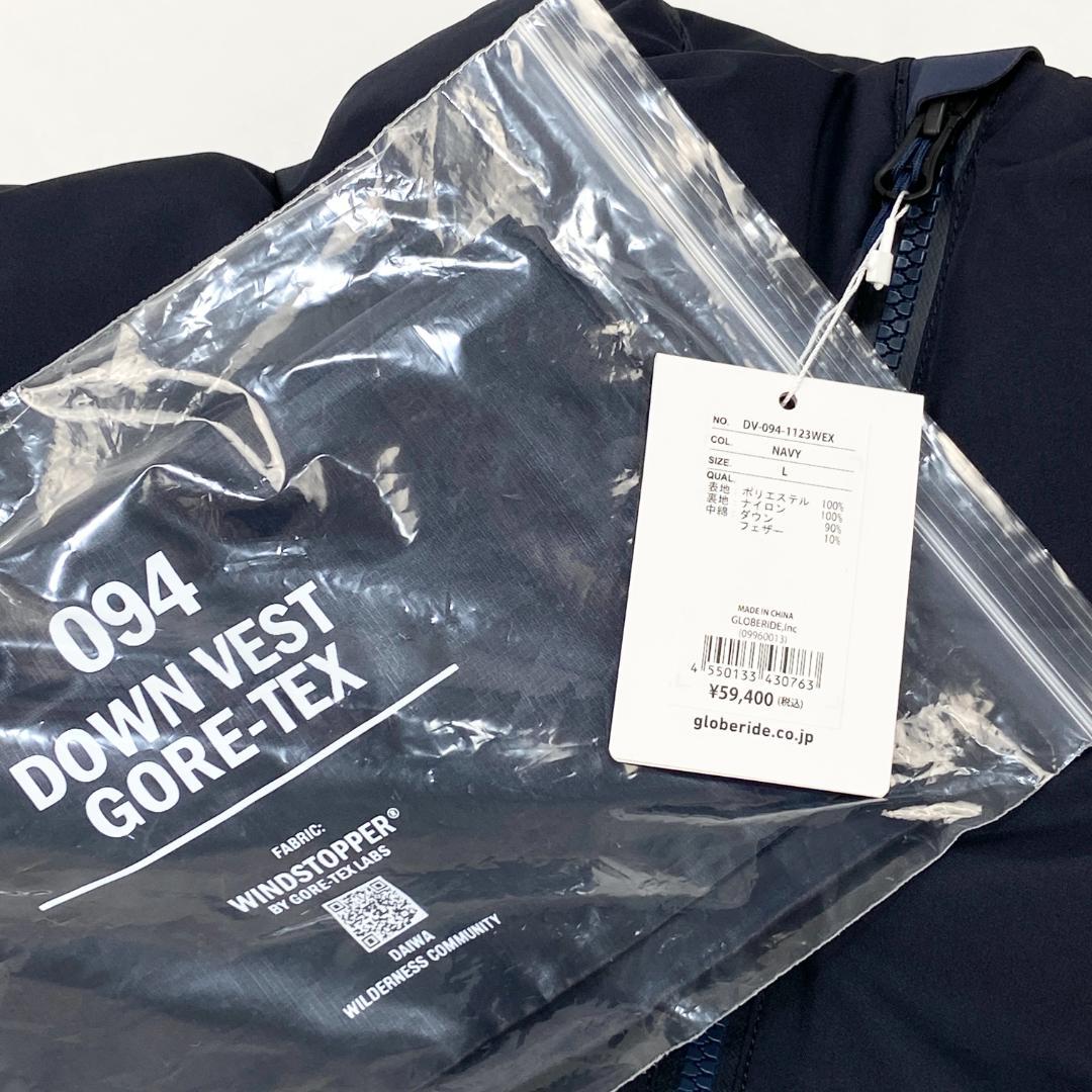 新品 DAIWA LIFESTYLE DOWN VEST GORE-TEX L