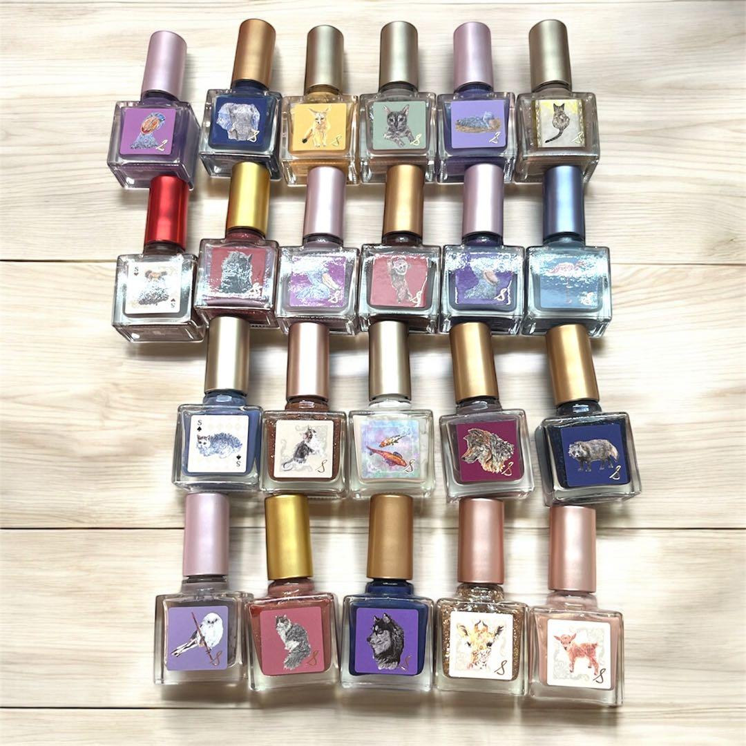 【まとめ売り】ネイルエス 22本セット マニキュア ネイルポリッシュ 限定品