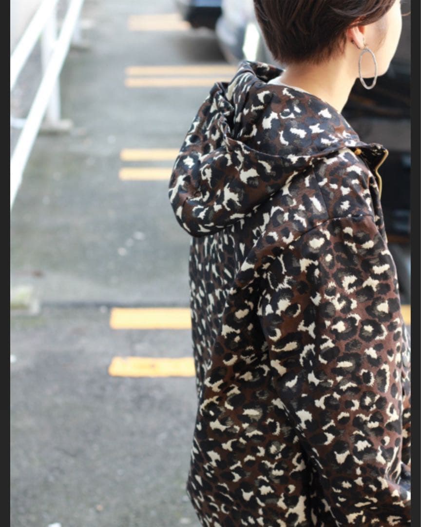 pheeny アノラック　レオパード　パーカー　希少品