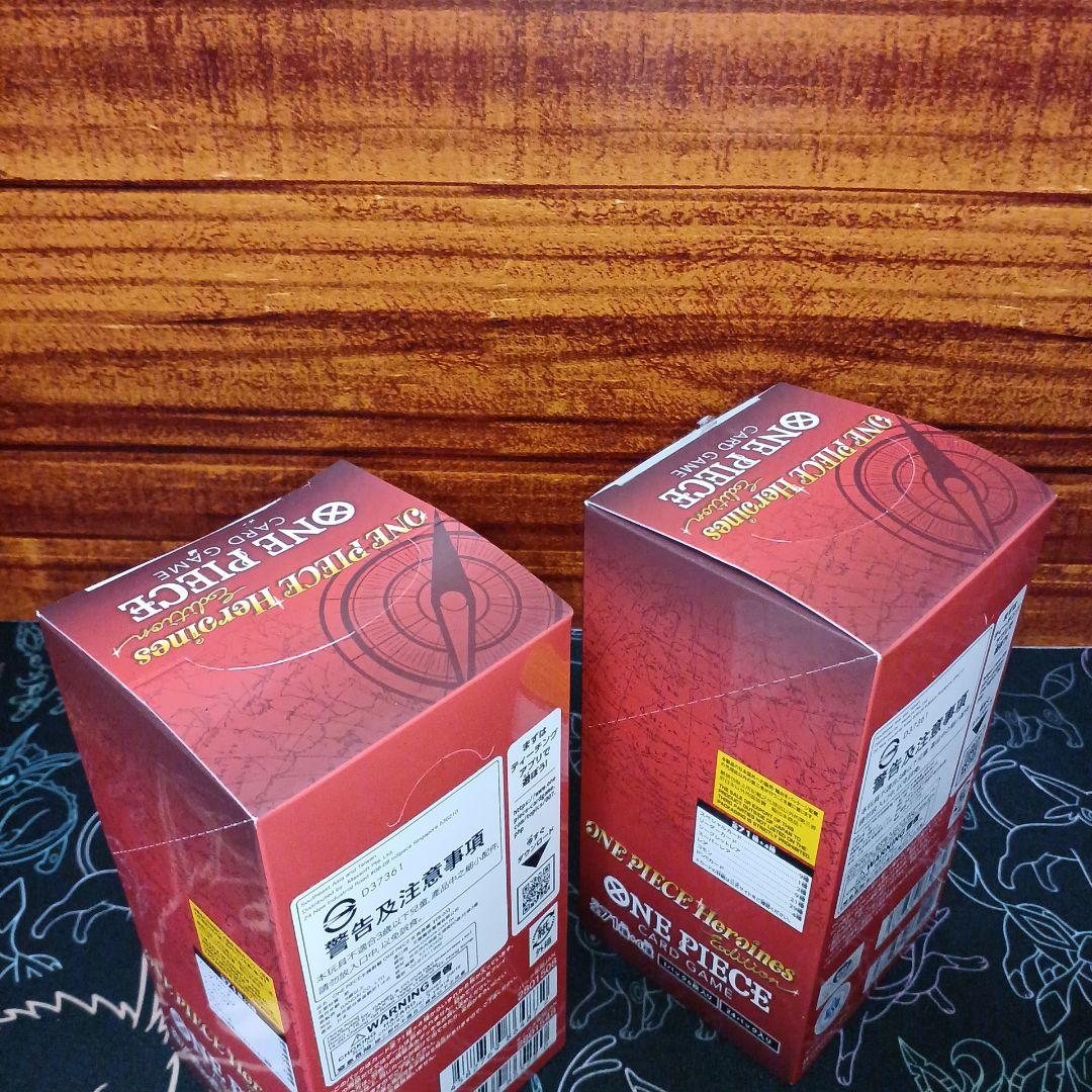 ワンピカ Heroines Edition 未開封 2BOX テープカット