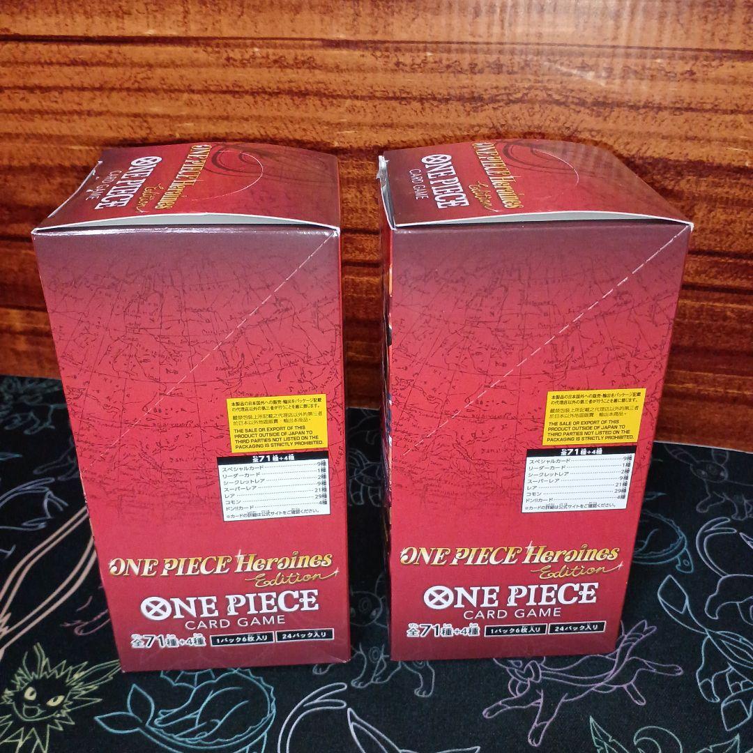 ワンピカ Heroines Edition 未開封 2BOX テープカット