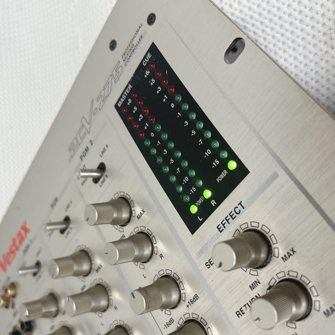 動作品　Vestax PCV-275 DJミキサー