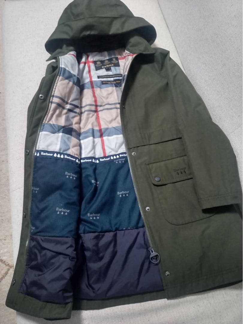 マチャミ　　美品　Barbour バブアー　モッズコート　英国