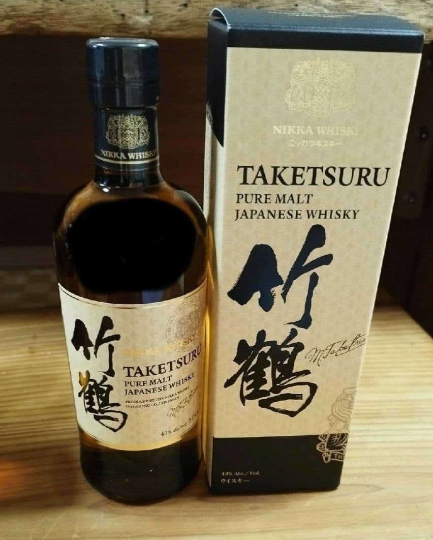 【未開封品】ニッカウイスキーセット　竹鶴２本／フロムザバレル２本　カートン付