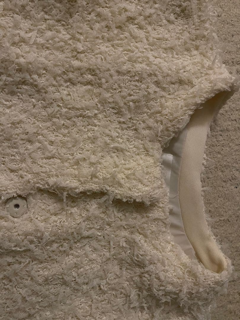 ohga モケベスト　ホワイト