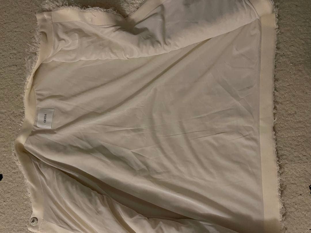 ohga モケベスト　ホワイト