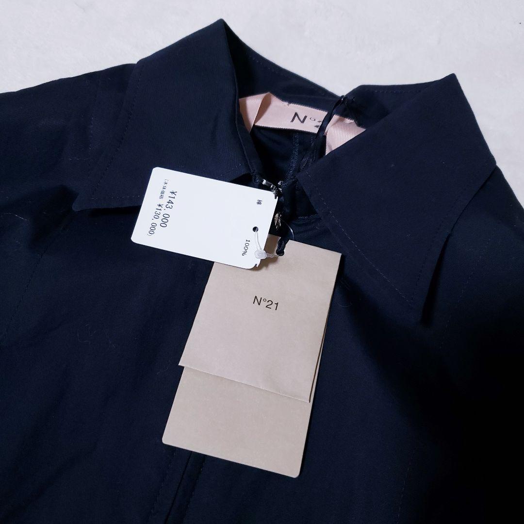 ヌメロヴェントゥーノ　ジッパー　ワンピース　ドレス　ミニワンピース　黒