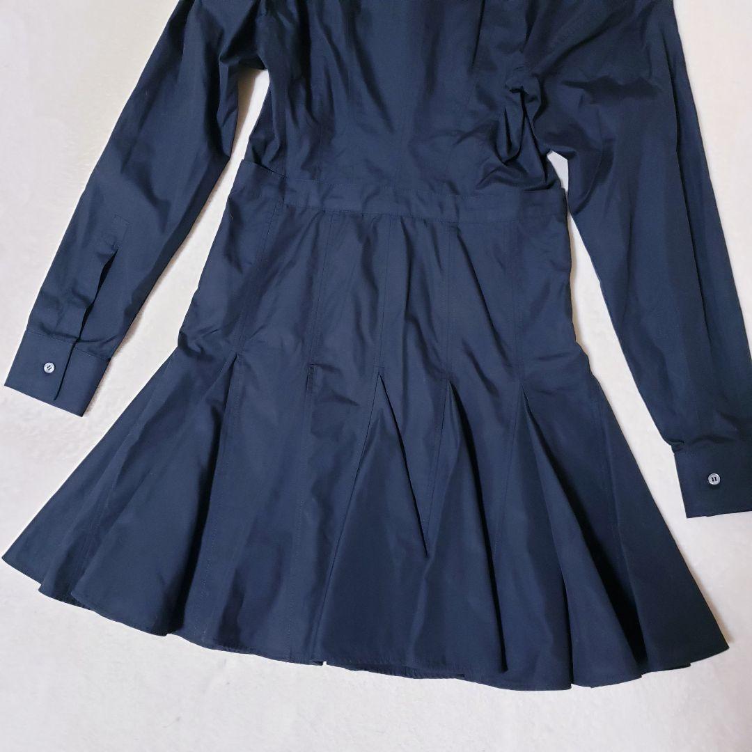 ヌメロヴェントゥーノ　ジッパー　ワンピース　ドレス　ミニワンピース　黒