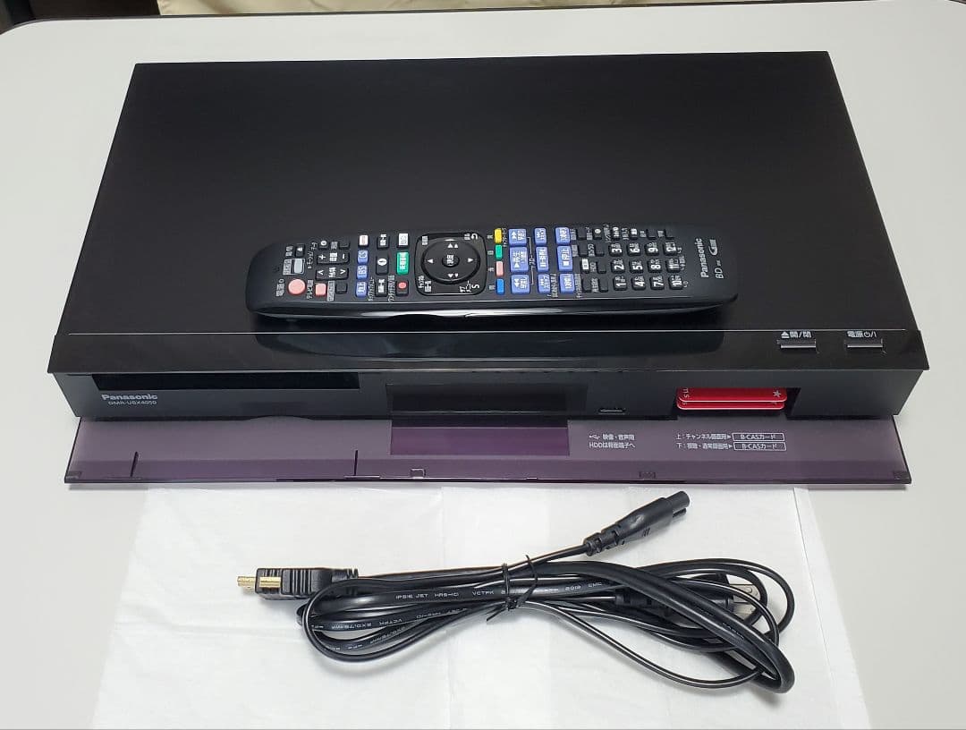 パナソニック 4TB 7チューナー ブルーレイレコーダー DMR-UBX4050