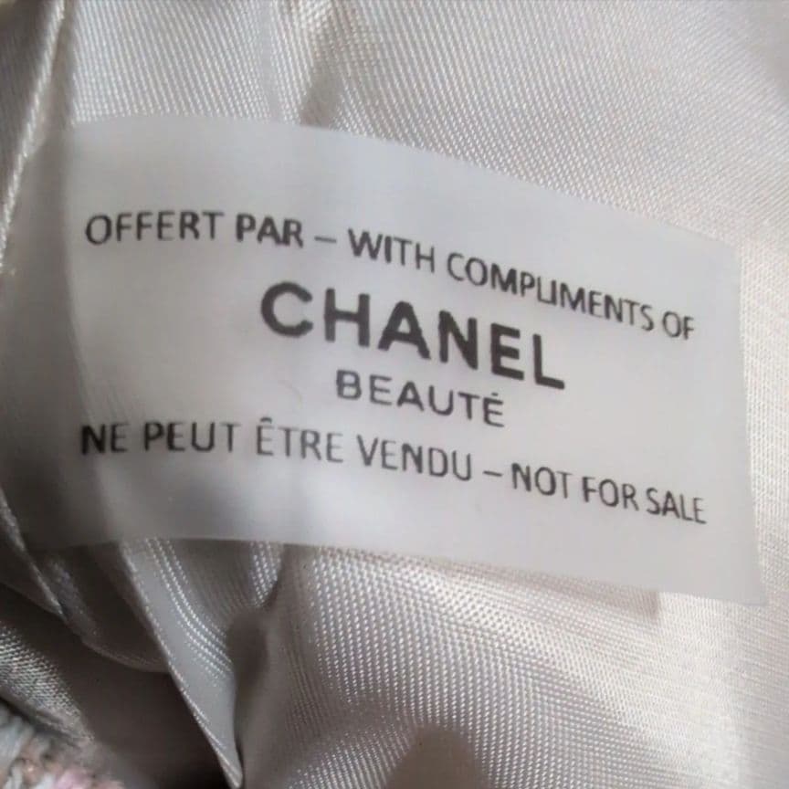 CHANEL シャネル ツイード スパンコール トートバッグ ピンク