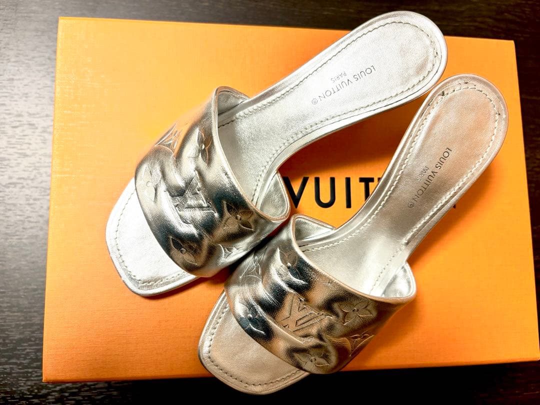 【美品】リバイバル・ライン ミュール