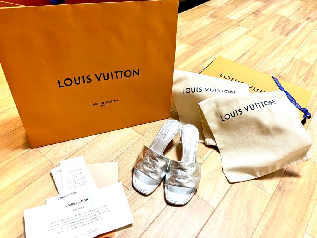 【美品】リバイバル・ライン ミュール