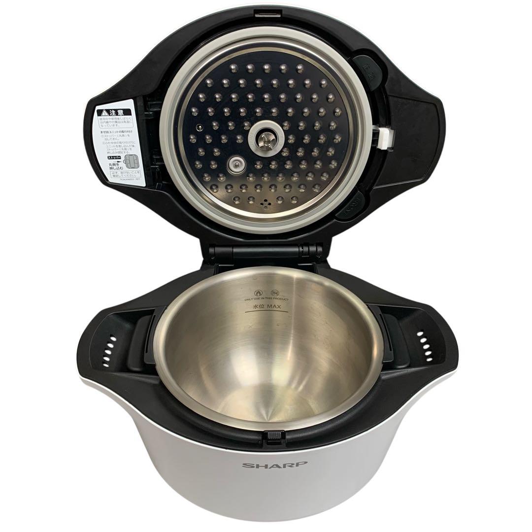 シャープ ホットクック 2.4L ホワイト KN-HW24E-W