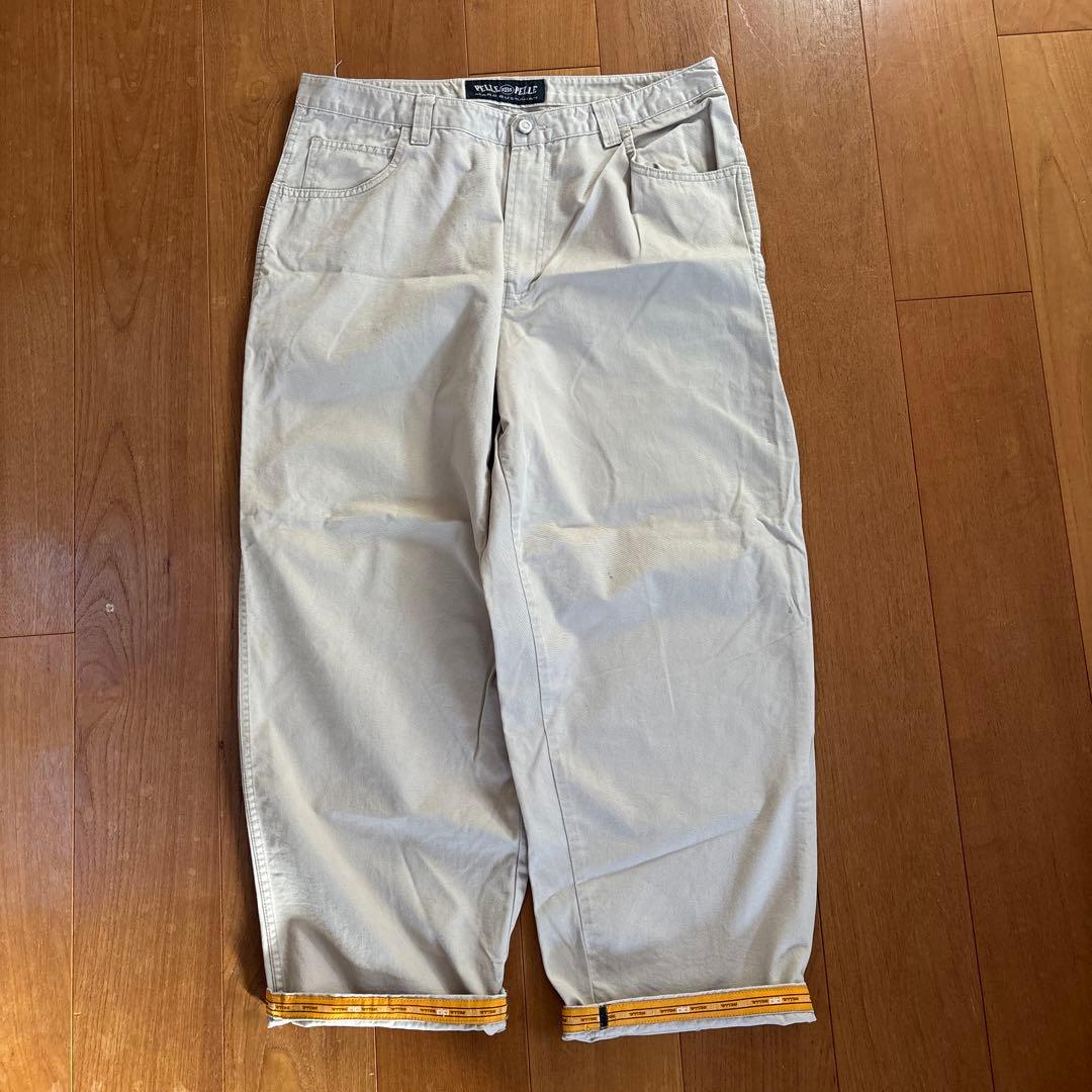PELLE PELLE ペレペレ　ヒップホップ　チノパン　ビッグ　ワイド　ルーズ