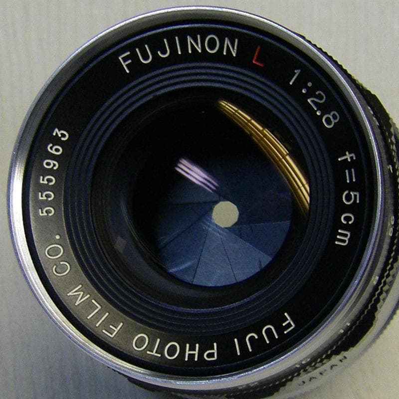 ライカＬマウント◎フジノン ＦＵＪＩＮＯＮ ５ｃｍ Ｆ２．８