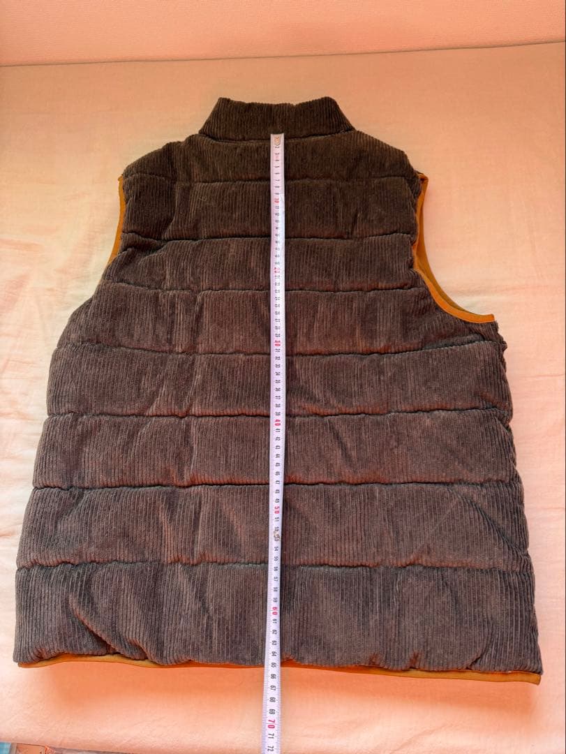 パタゴニア　リバーシブル・コットン・ダウン・ベスト (M) カラーＳＨＢＮ