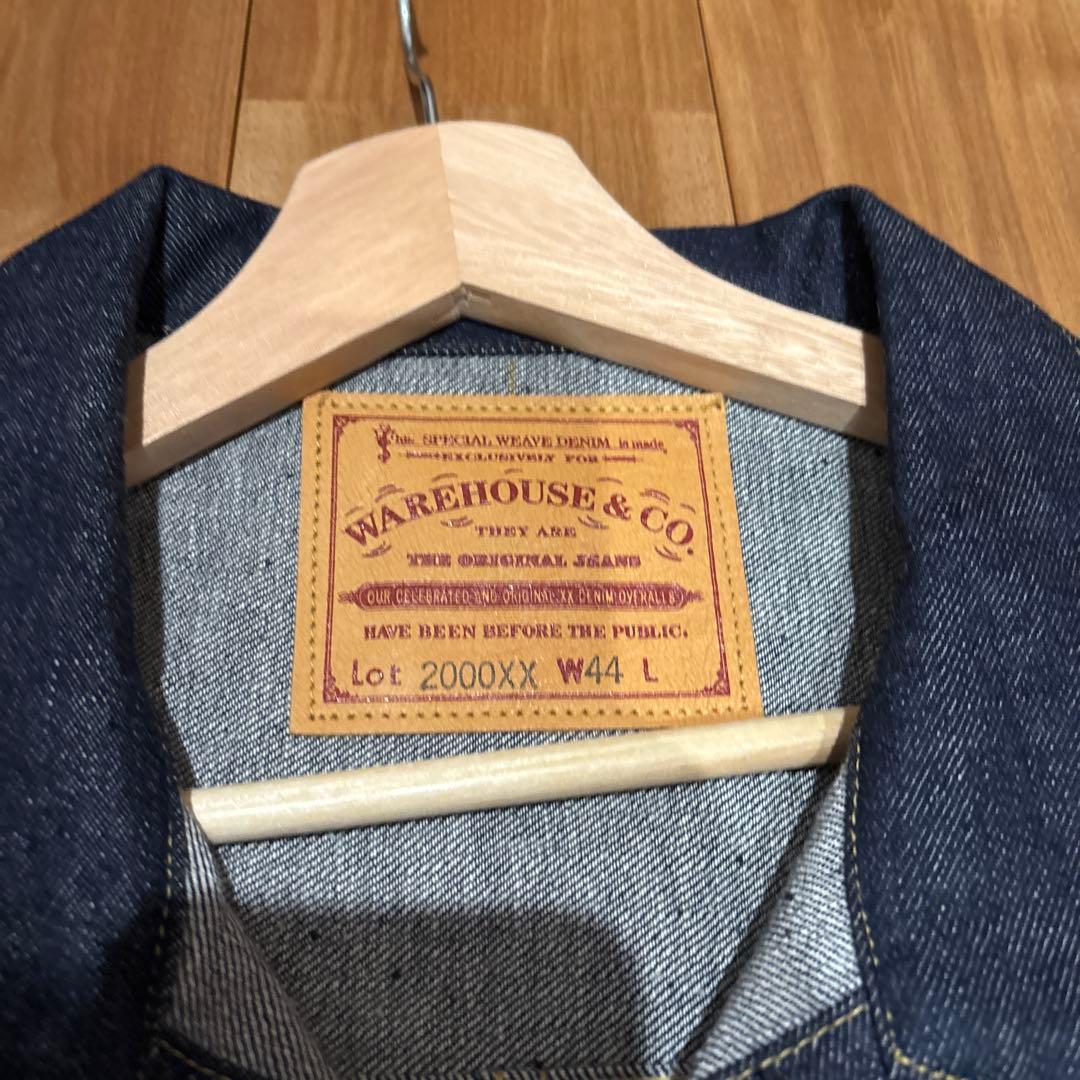WAREHOUSE & CO. 2000XX W44 デニムジャケット　DSB
