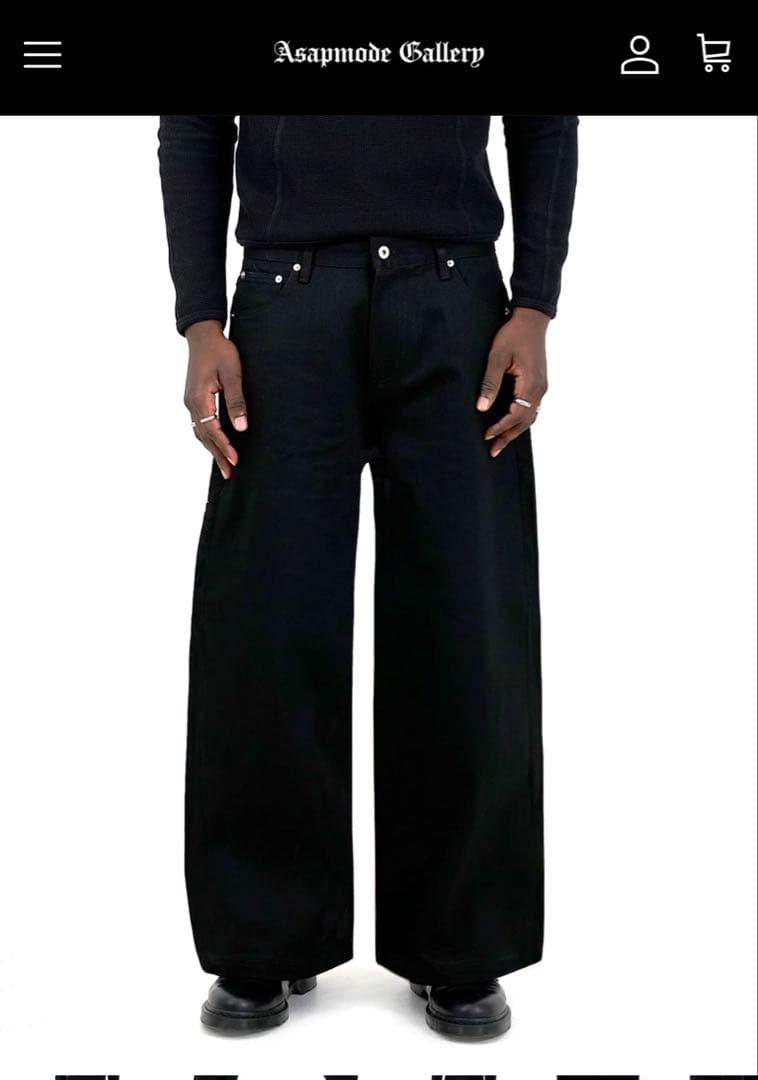 パンツ A$APMODE15oz Raw Selvedge Loose FitJeans