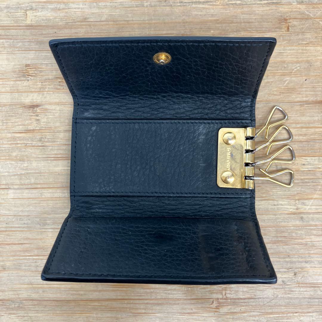 TOM FORD 黒 レザー キーケース