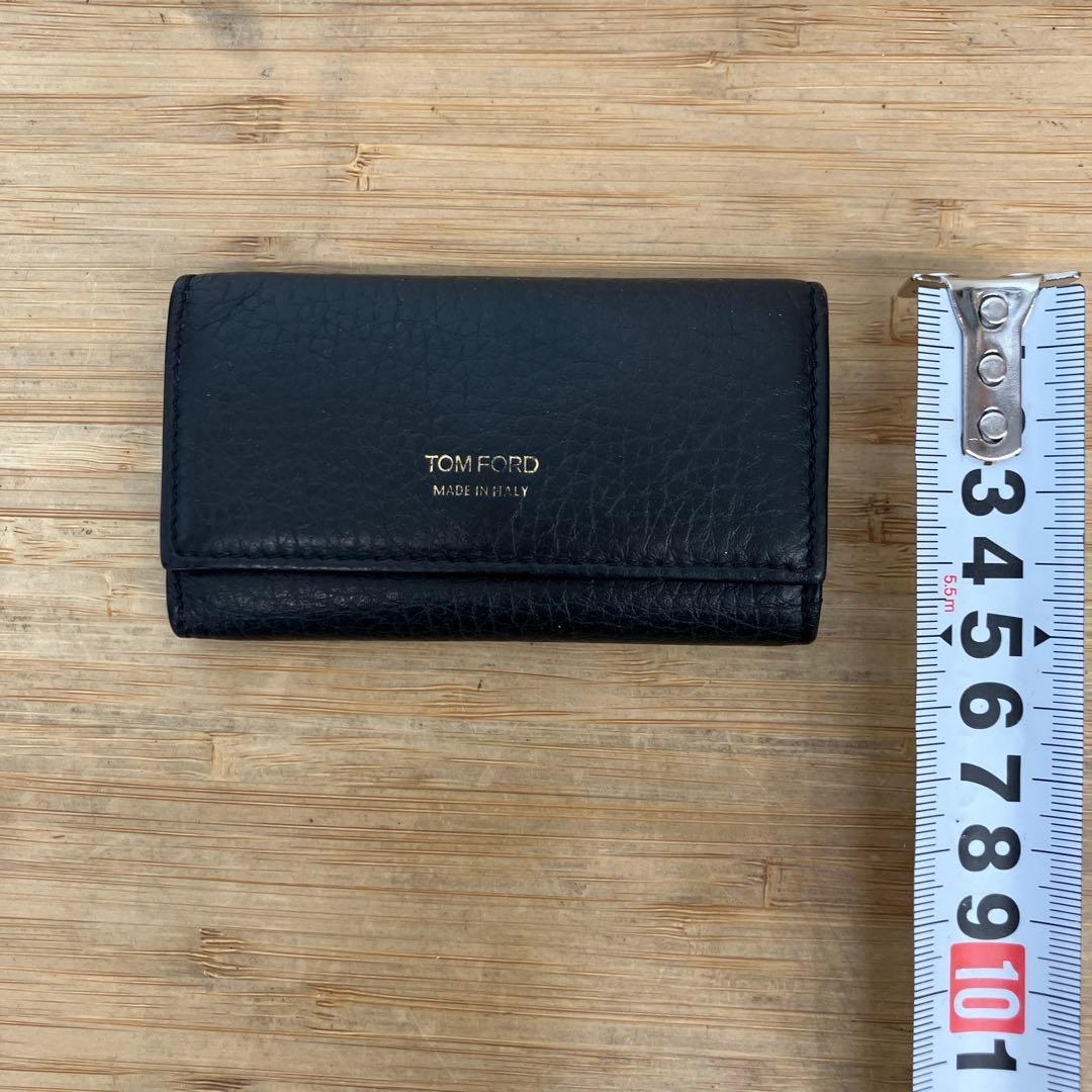 TOM FORD 黒 レザー キーケース