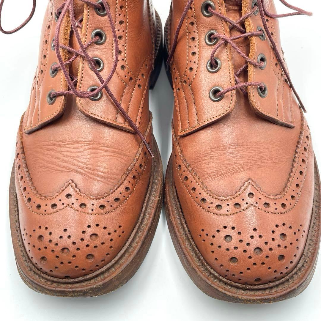 良品✨トリッカーズ　カントリーブーツ　ウィングチップ　26cm モールトン