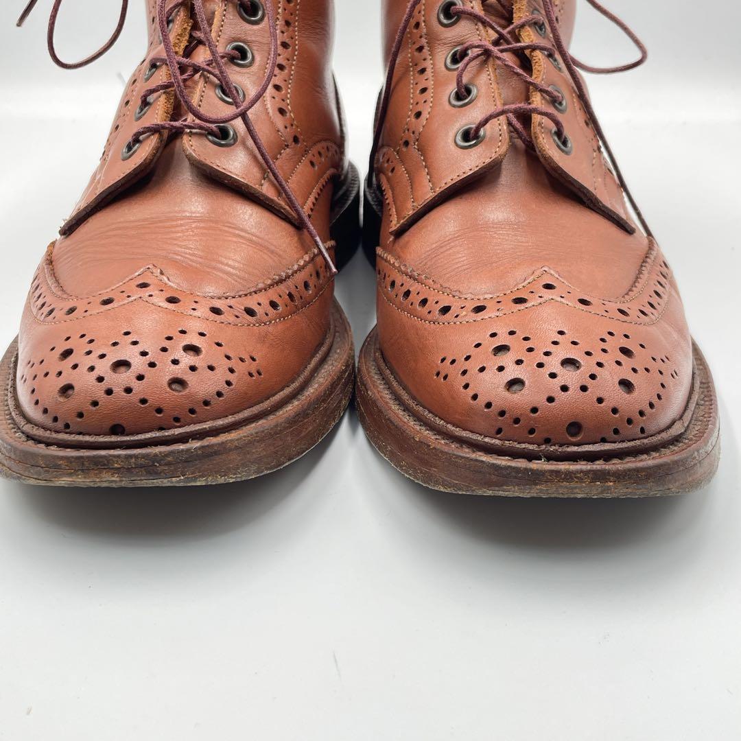 良品✨トリッカーズ　カントリーブーツ　ウィングチップ　26cm モールトン